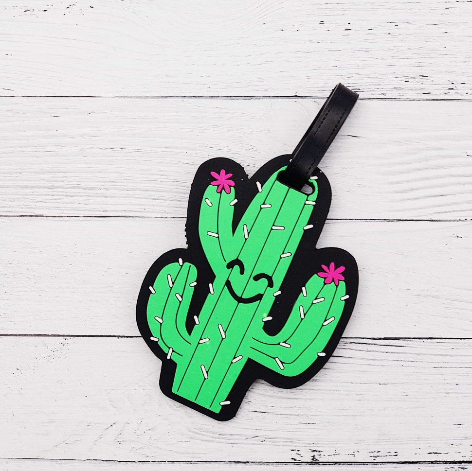 Бирка для багажа Cactus