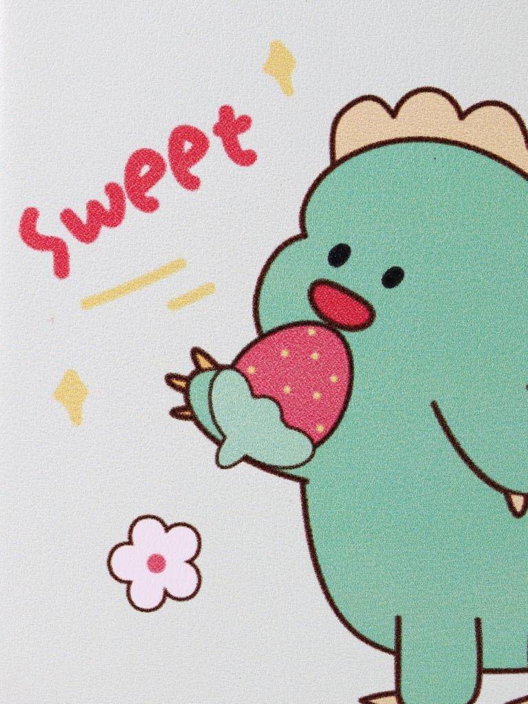 Зеркало Sweet dino strawberry square (green)