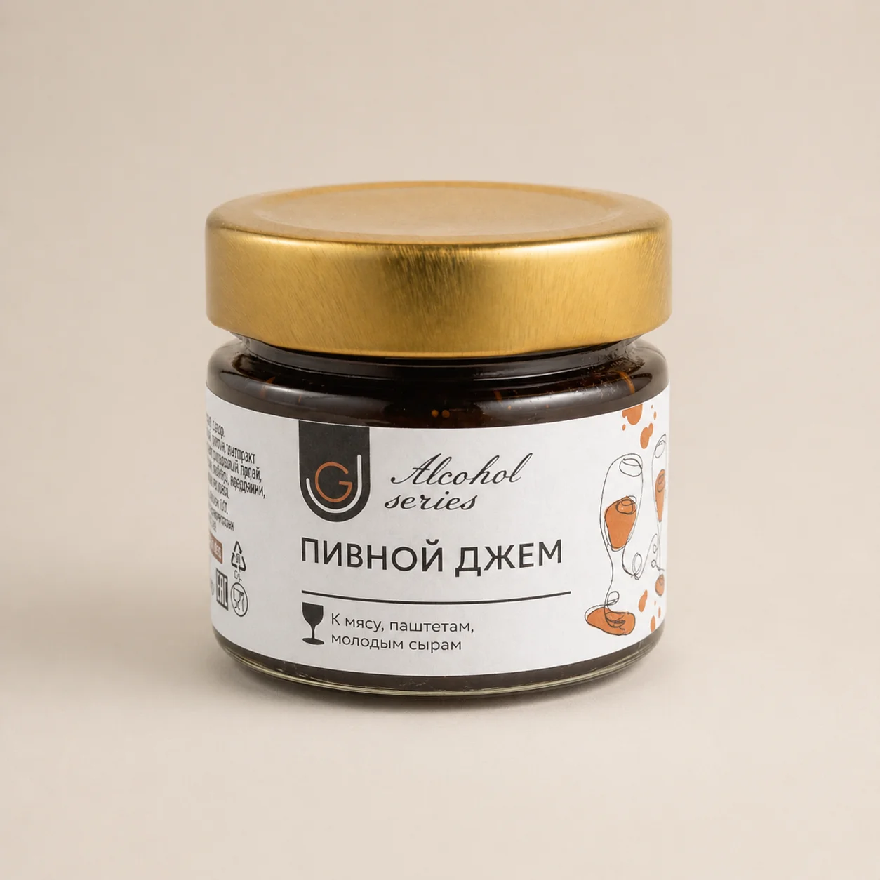 Джем-желе из пива, 100 мл.