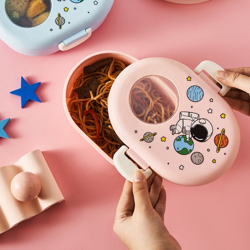Ланчбокс Space adventures (pink)
