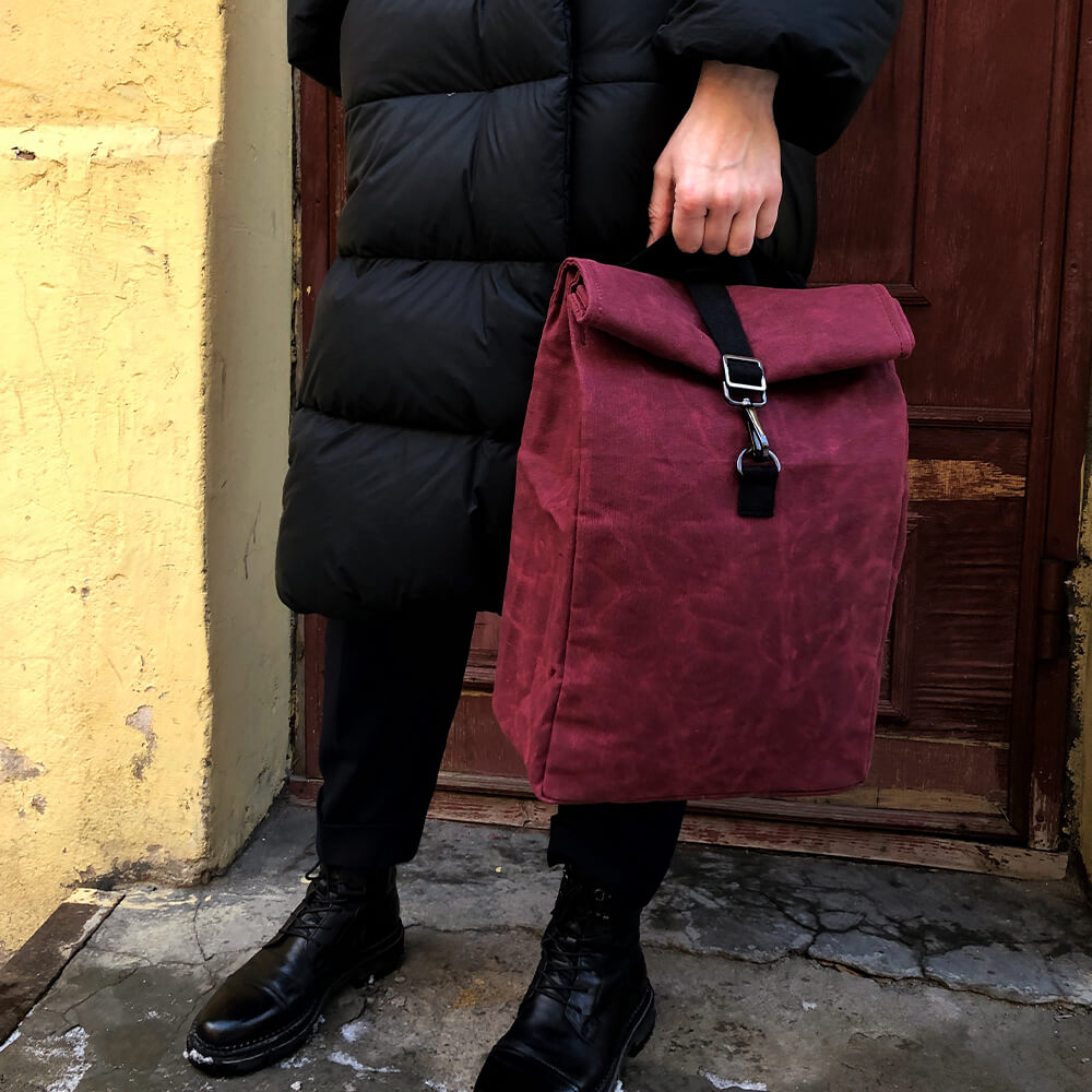 Рюкзак роллтоп Friend Function Mini (винный)