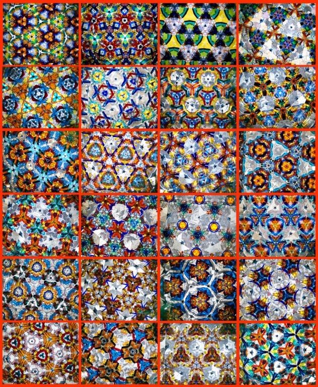 Калейдоскоп Гауди коричневый