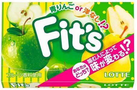 Жевательная резинка FIT'S Green Apple or Pear