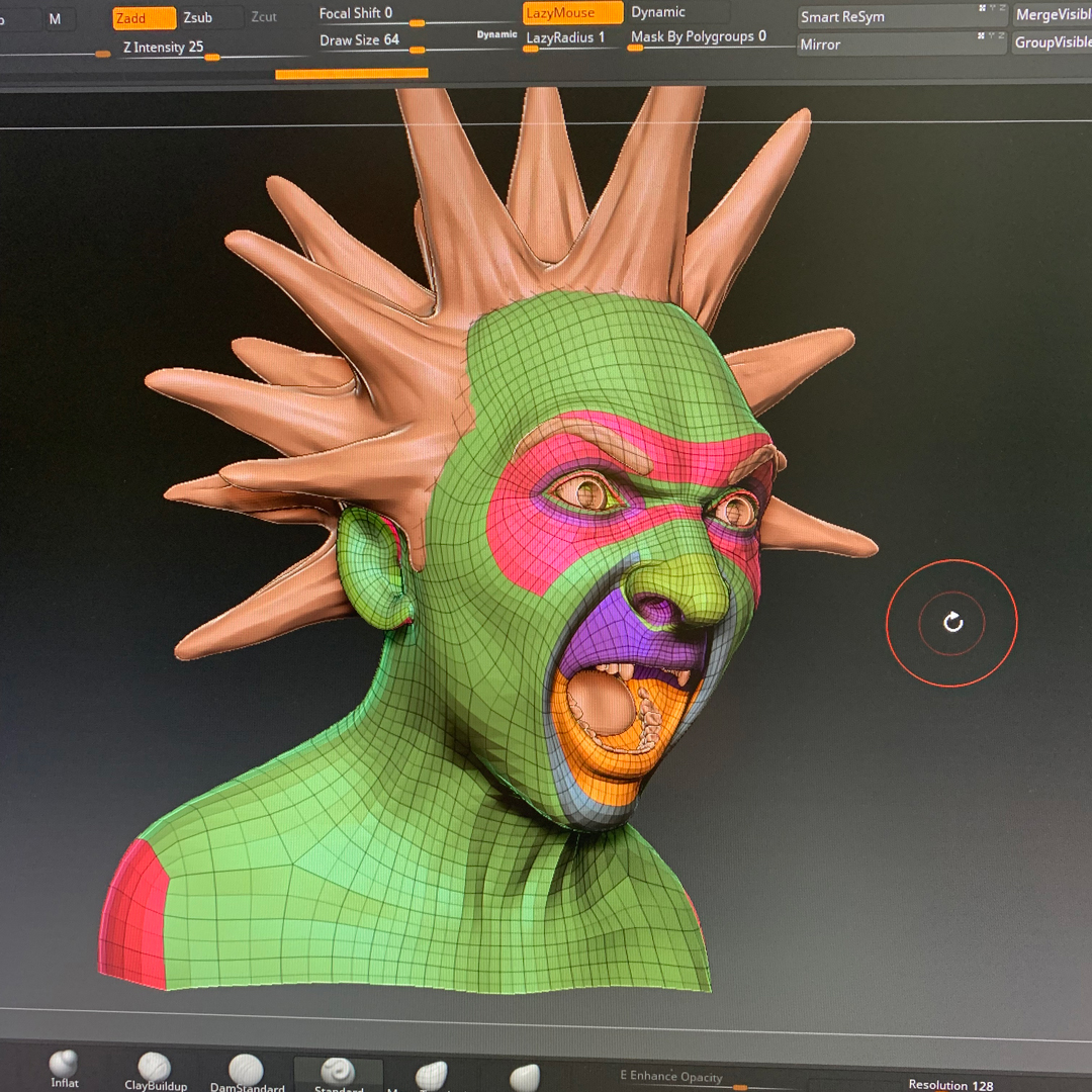 3D конструктор Горшок