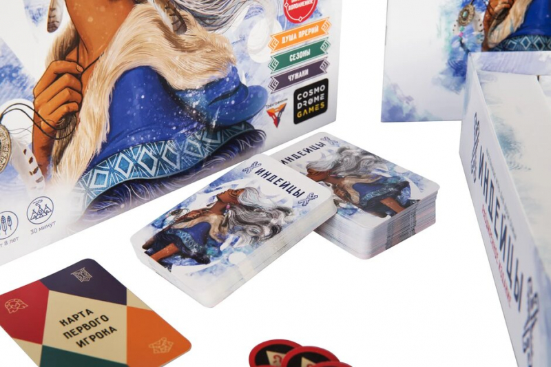 Настольная игра Индейцы. Расширенное издание