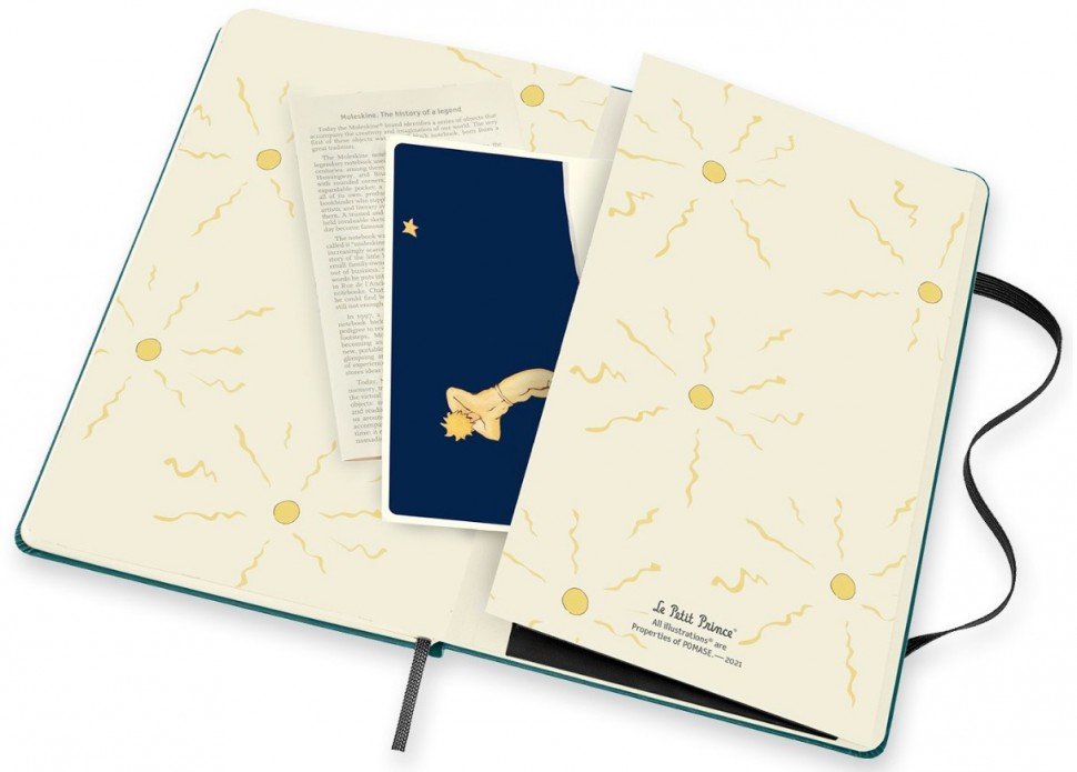 Записная книжка Le Petit Prince (в линейку) Large, зеленый
