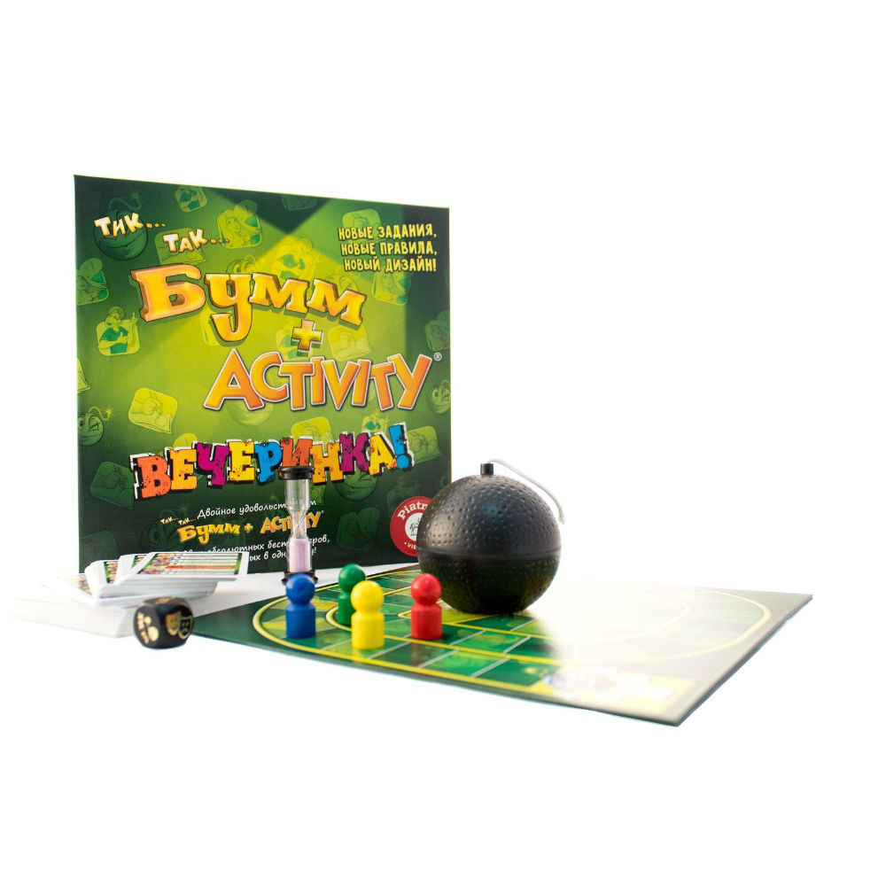 Настольная игра Активити + Тик Так Бумм вечеринка