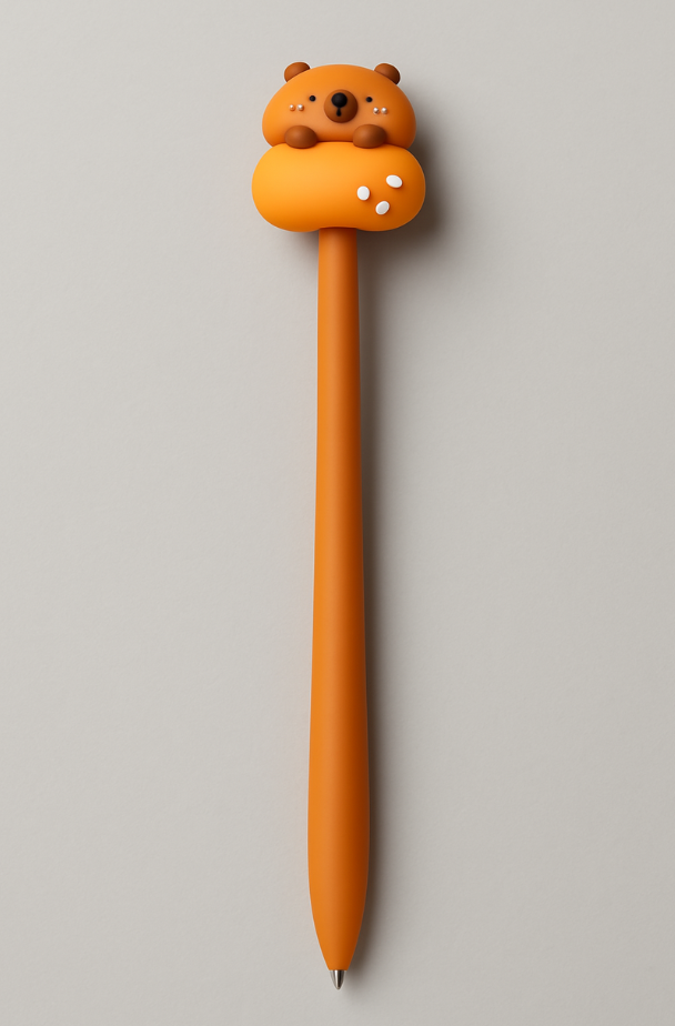 Ручка The calm capybara, orange