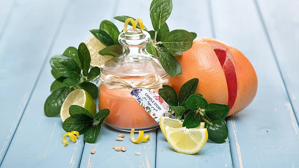 Ароматическая свеча Dream Грейпфрут и лемонграсс, 360 мл.