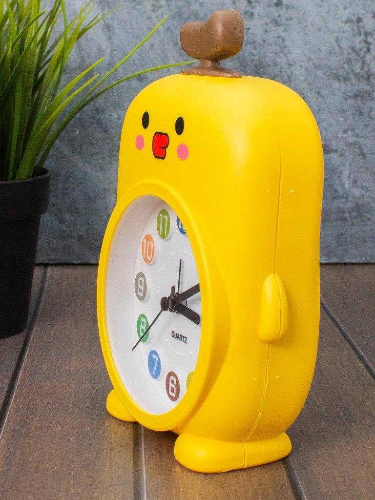 Часы-будильник Rainbow duck (yellow)