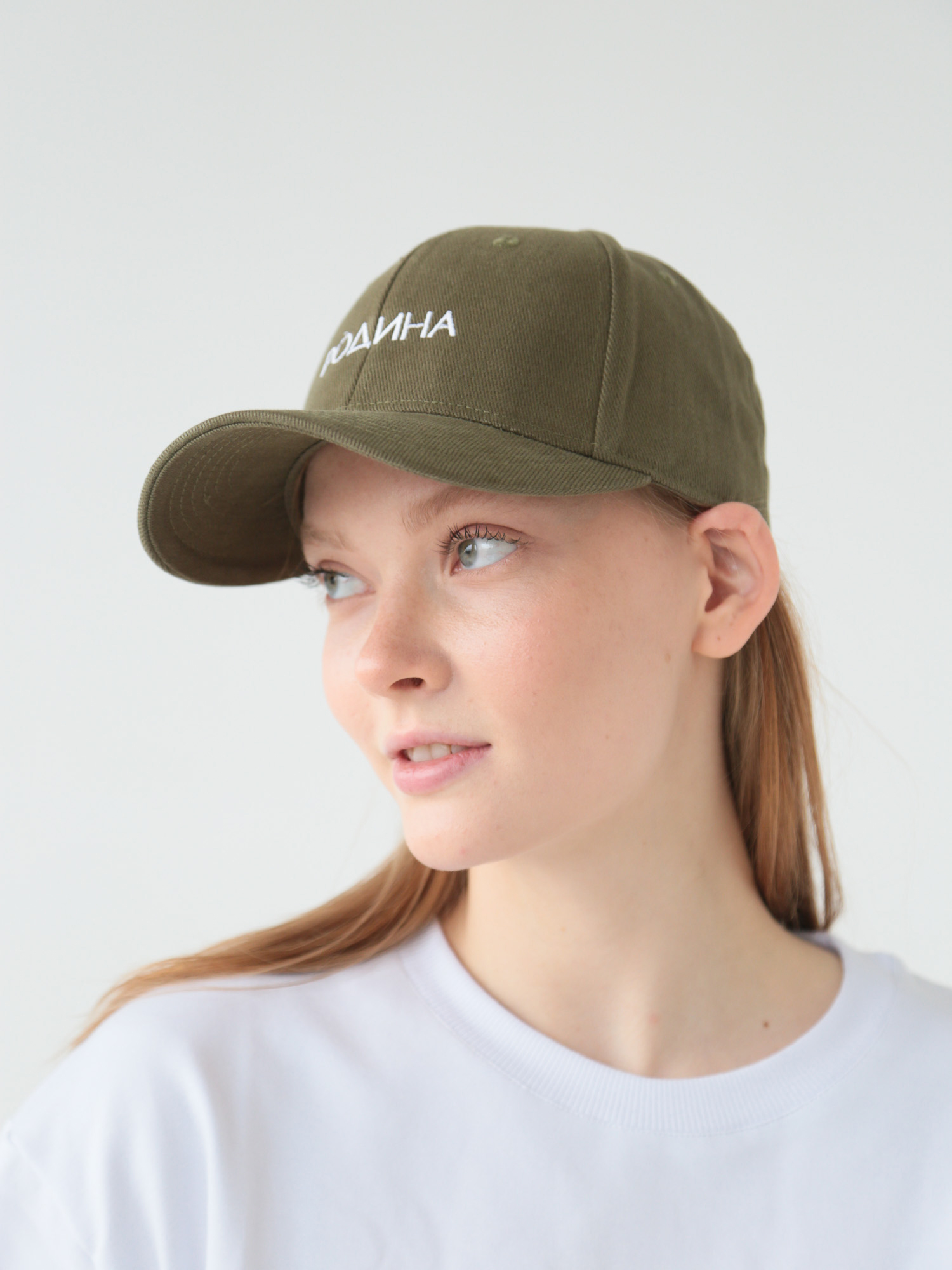 Кепка Родина Premium new logo (Олива)