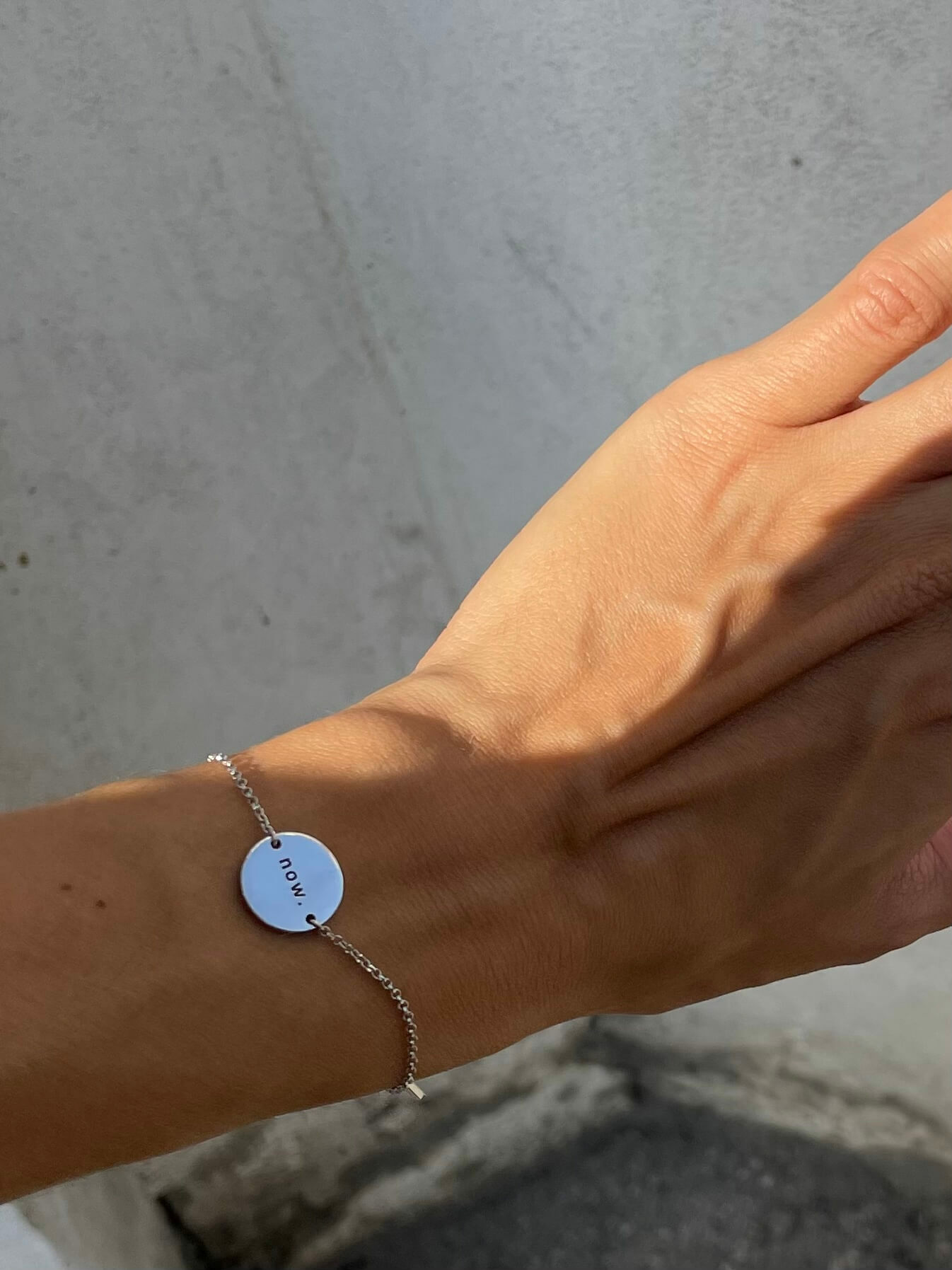 Браслет Minimal Now (серебро)