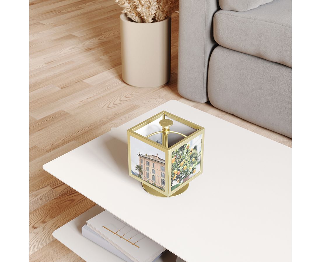 Мультирамка Rocker латунь