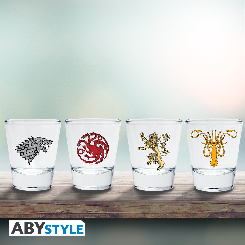 Рюмка Game of Thrones: Emblem набор 4шт