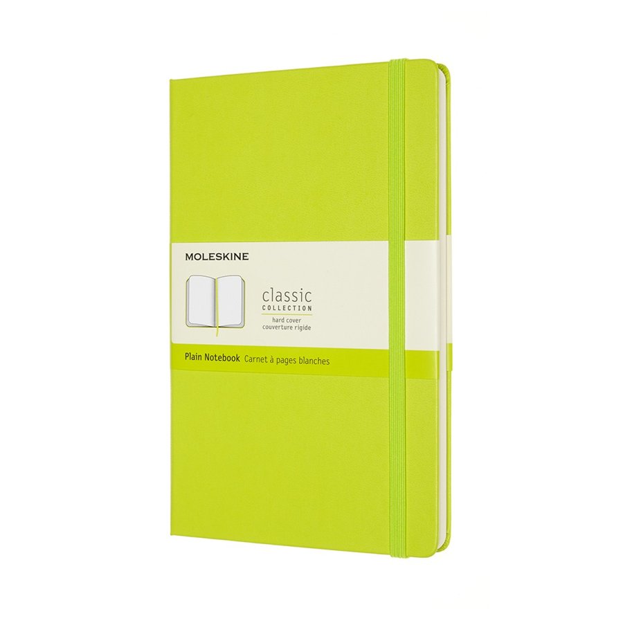 Записная книжка Classic (нелинованная) Large лайм