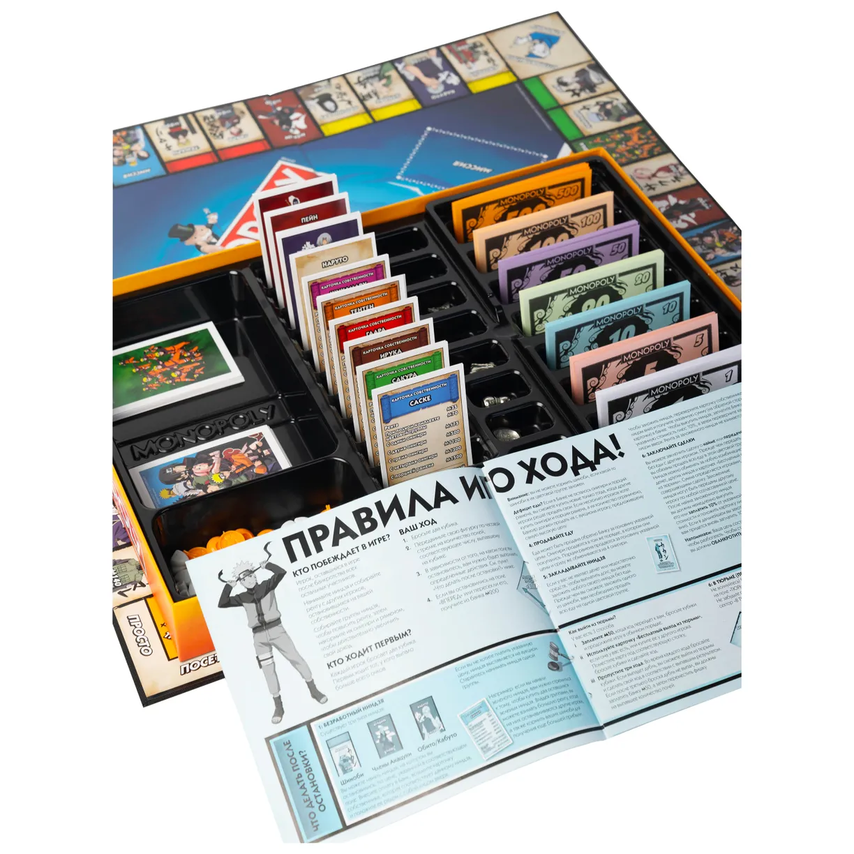 Настольная игра Монополия Наруто