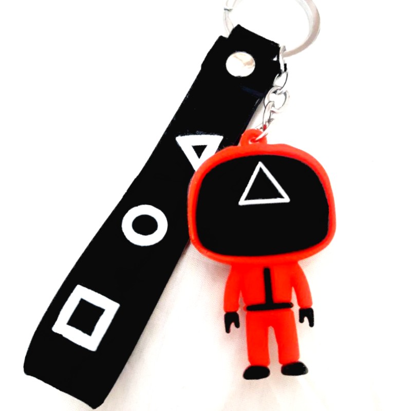 Брелок объемный Игра в кальмара. Солдат (53731)