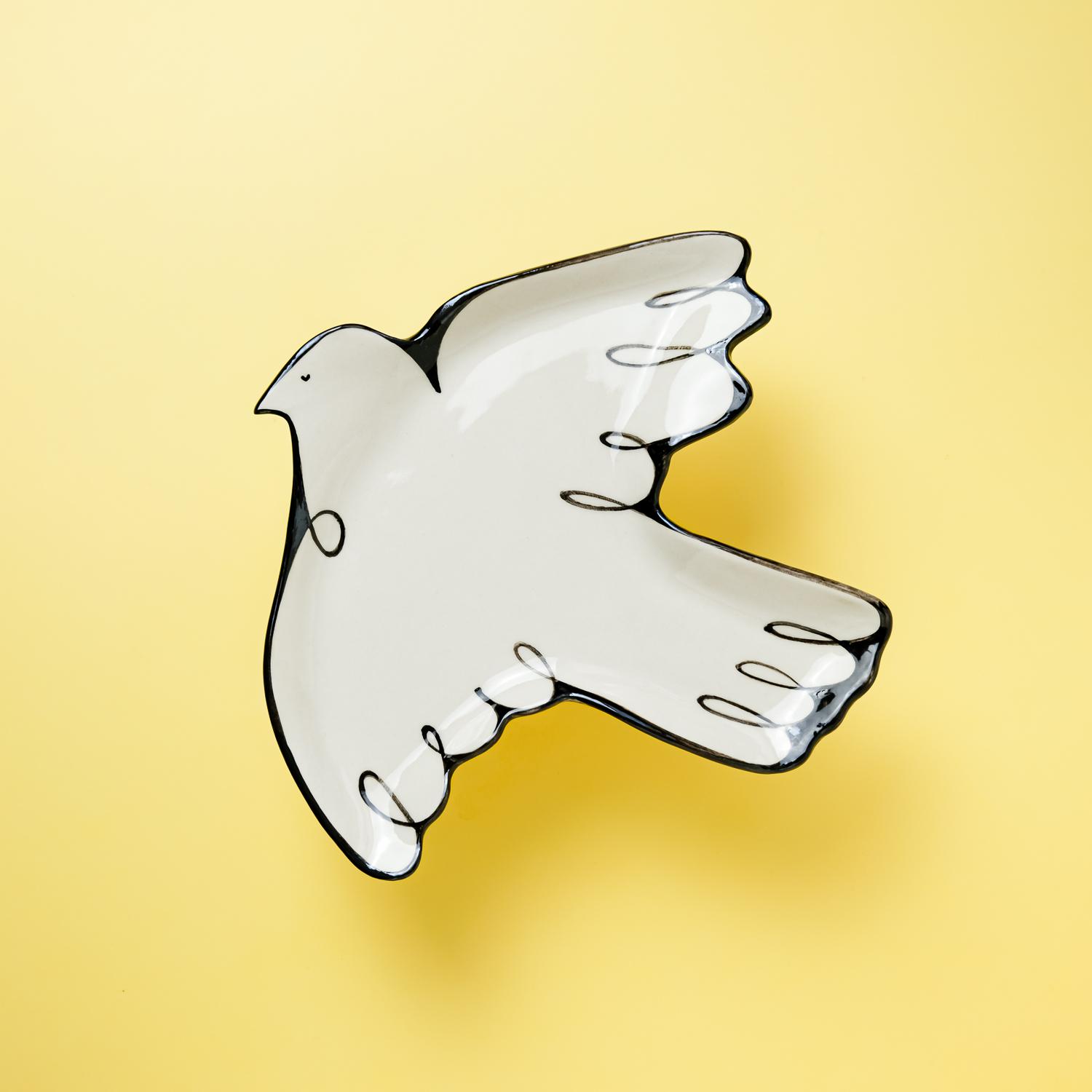 Тарелка Голубка