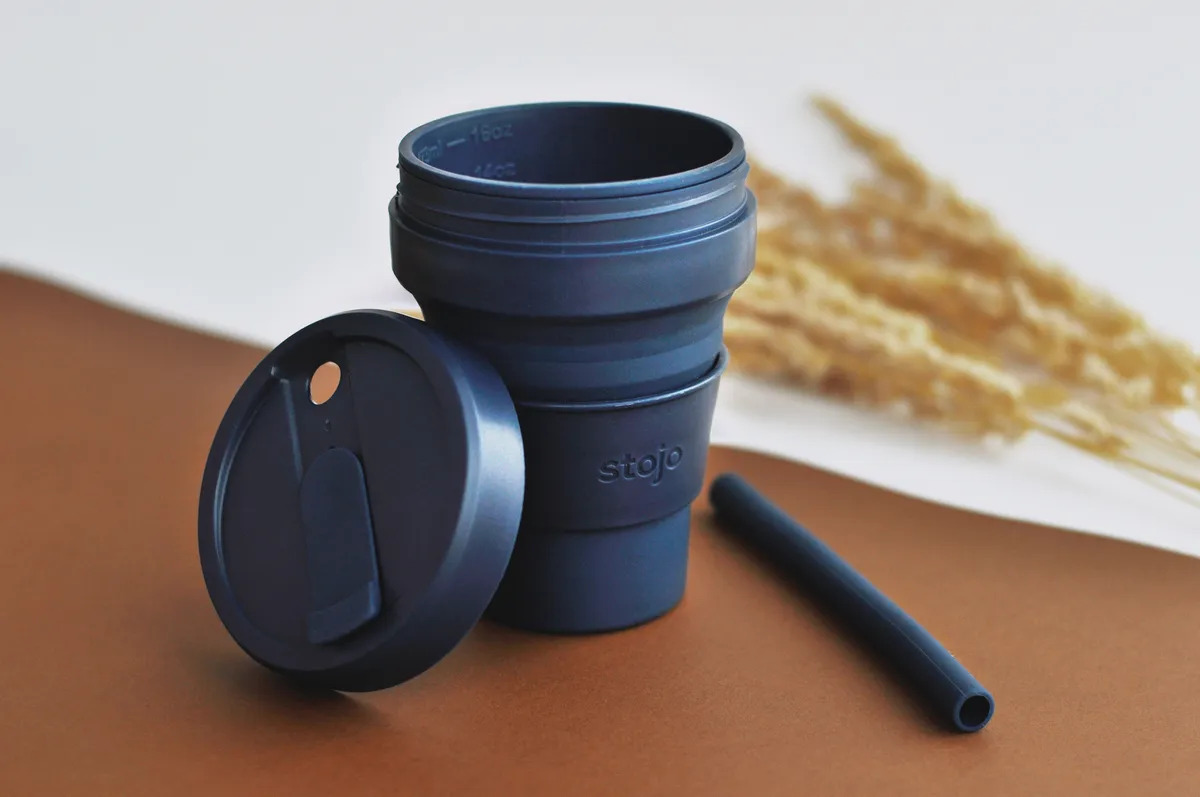 Кружка складная Stojo S2-DNM, 470 мл.