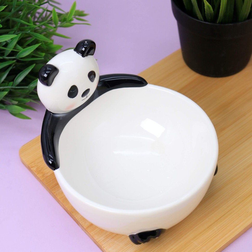 Тарелка глубокая керамическая Panda bowl
