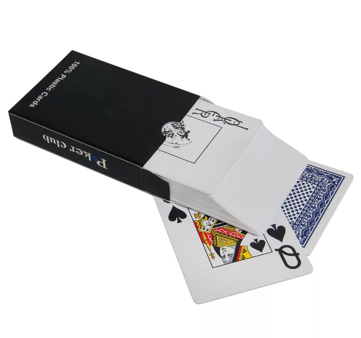 Карты Poker club (синяя рубашка)
