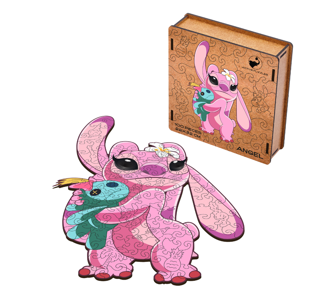 Деревянный пазл Энджел