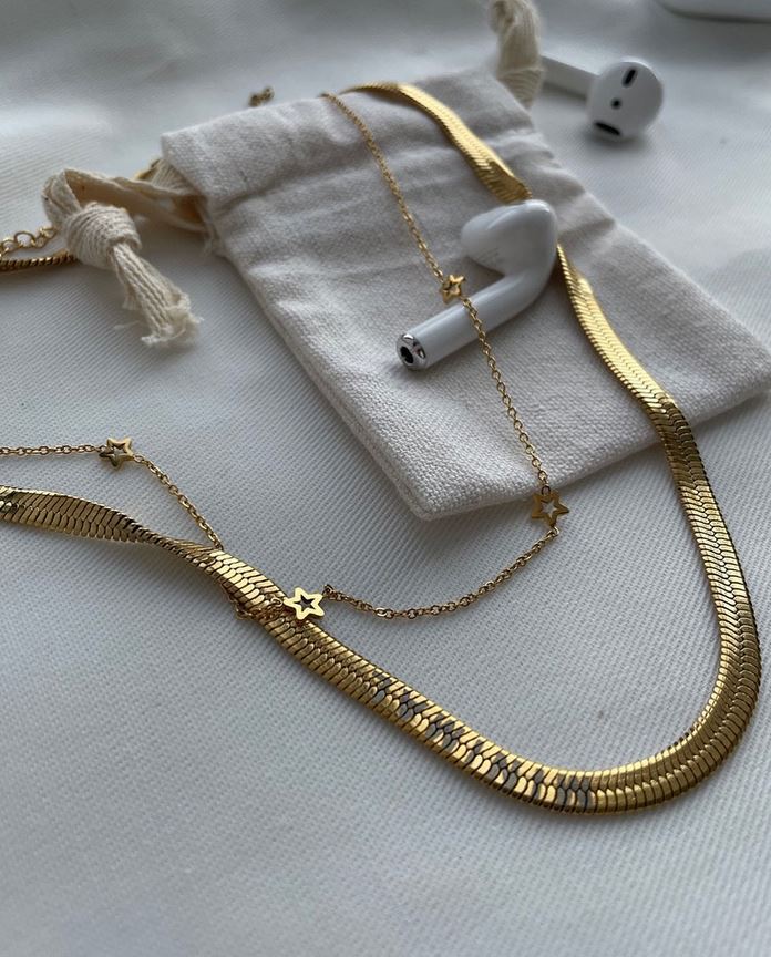 Цепь Minimal Гладкая (золото)