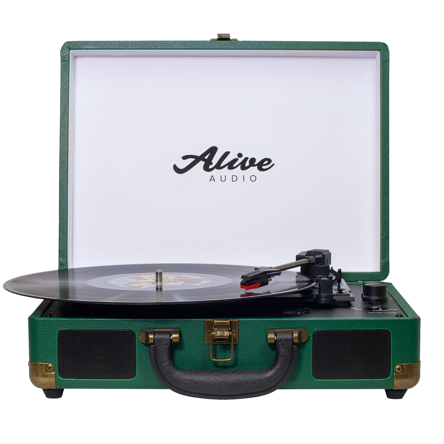 Виниловый проигрыватель Alive Audio Glam Pine c Bluetooth