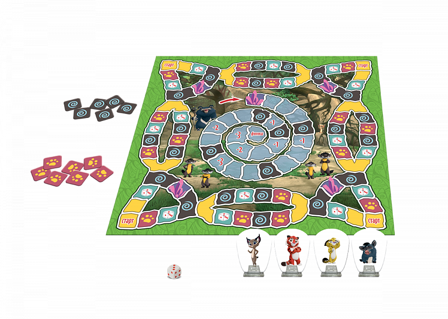 Настольная игра Лео и Тиг. Таинственная пещера