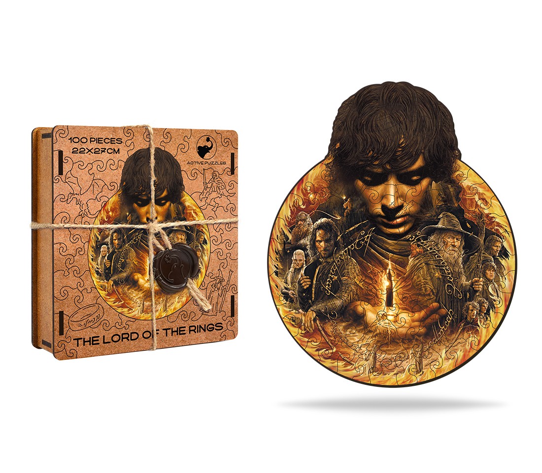 Деревянный пазл Властелин колец