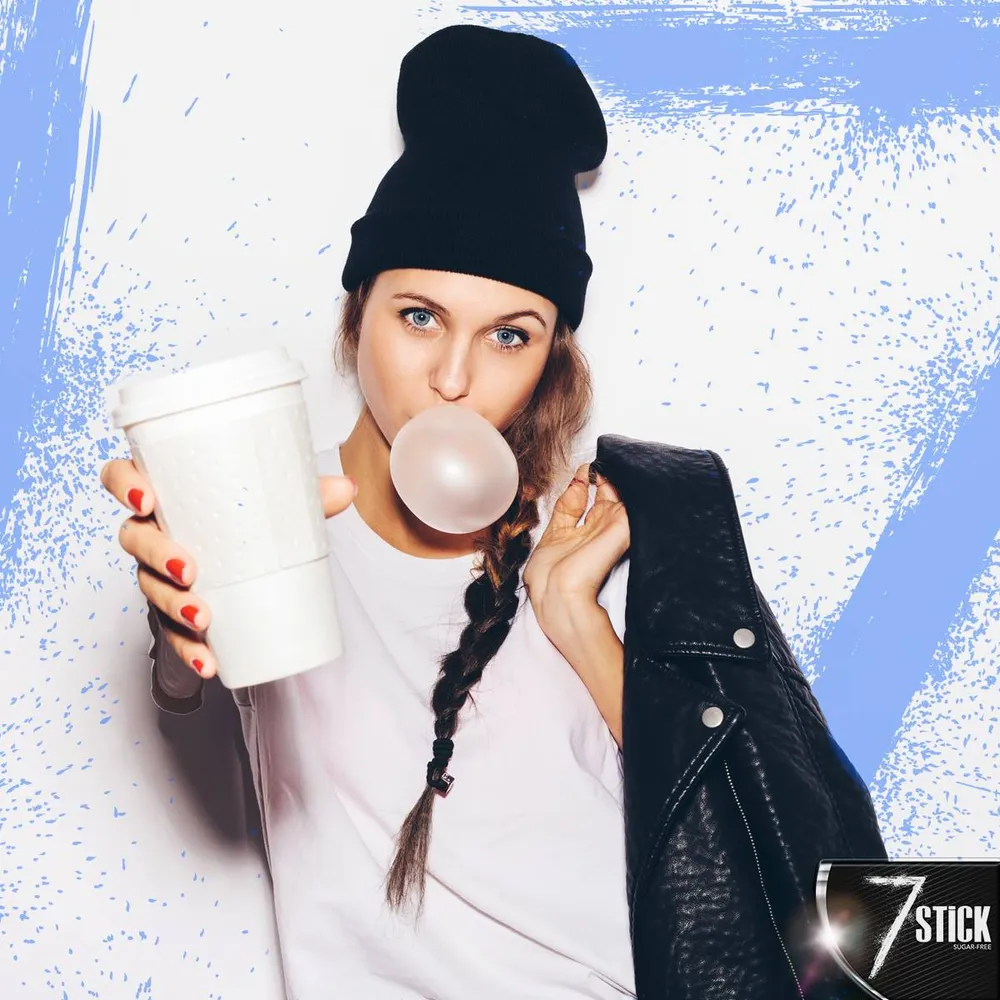 Жевательная резинка 7 Stick Cream Soda