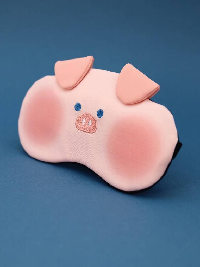 Маска для сна гелевая Animal friends (pig)