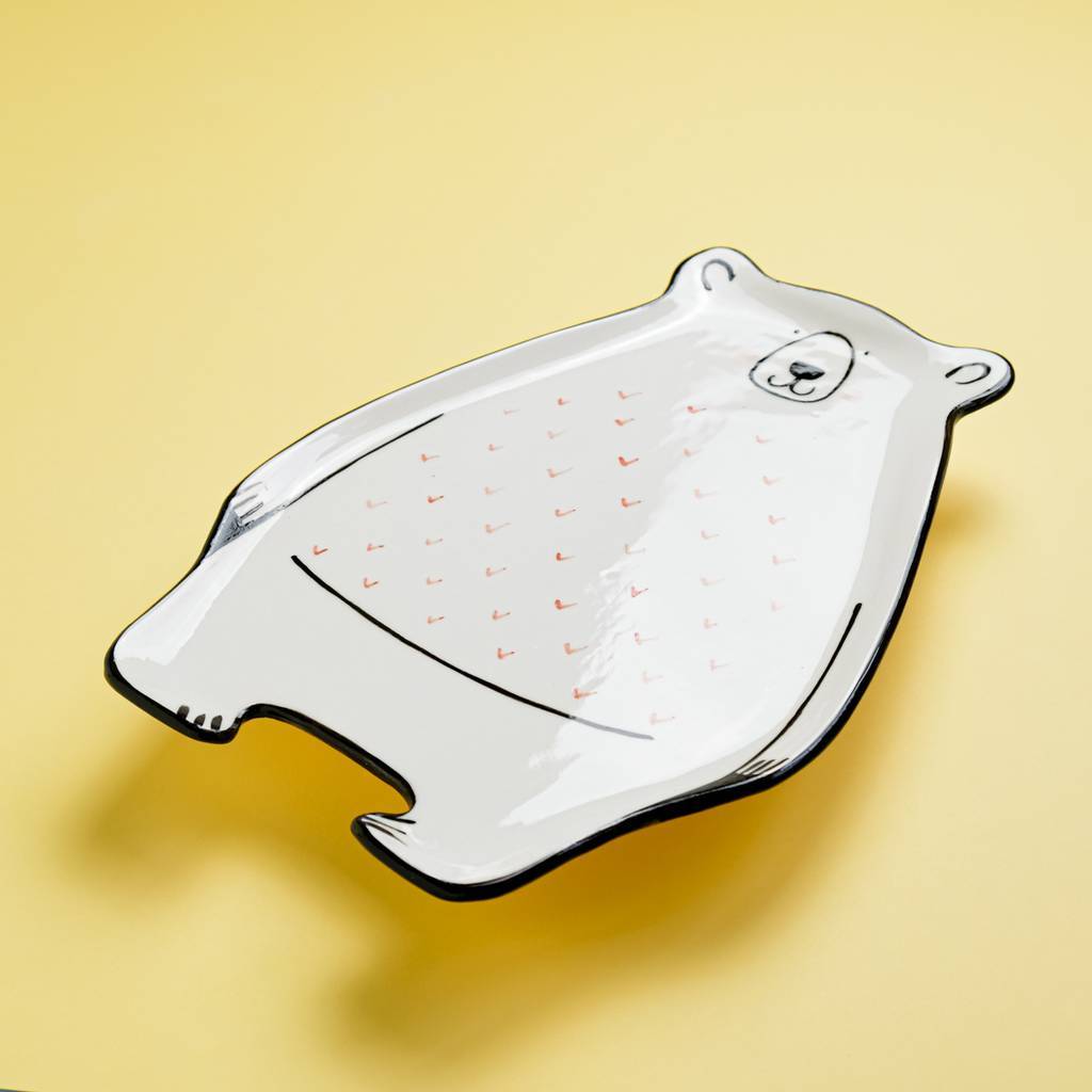 Тарелка Косолапый медведь (маленький)