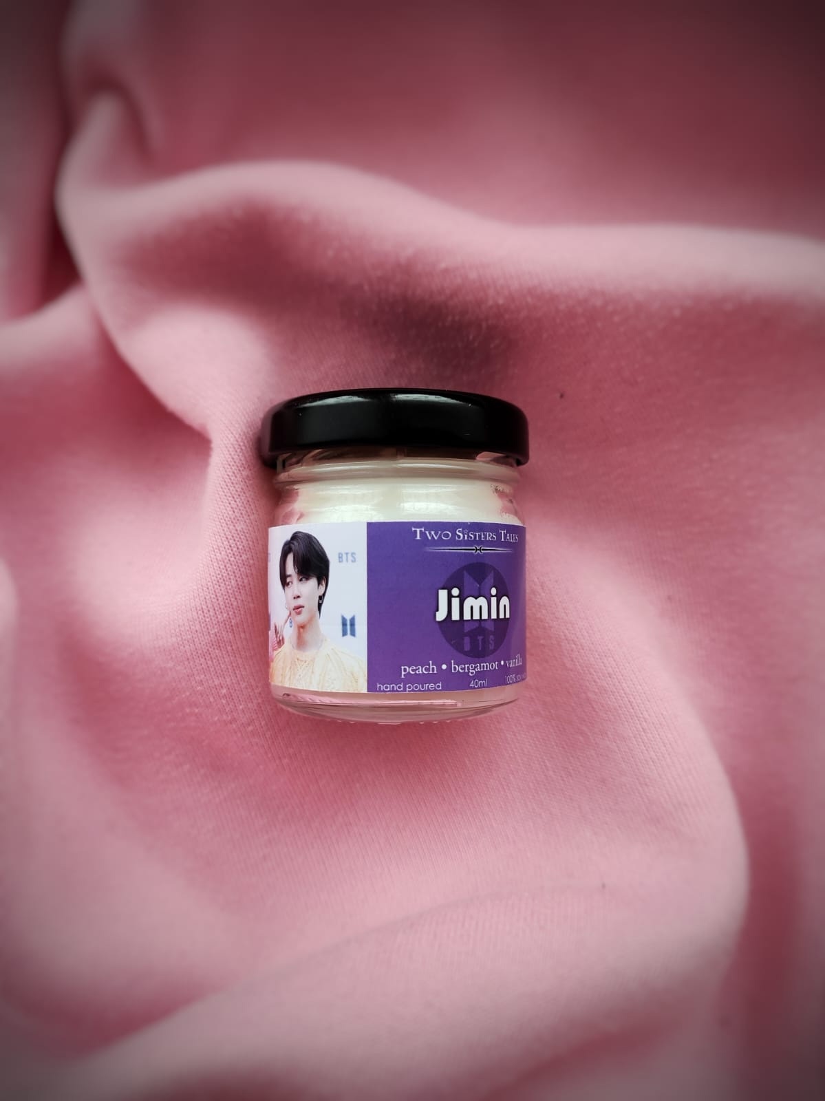 Ароматическая свеча TST Чимин (BTS), 40 мл.