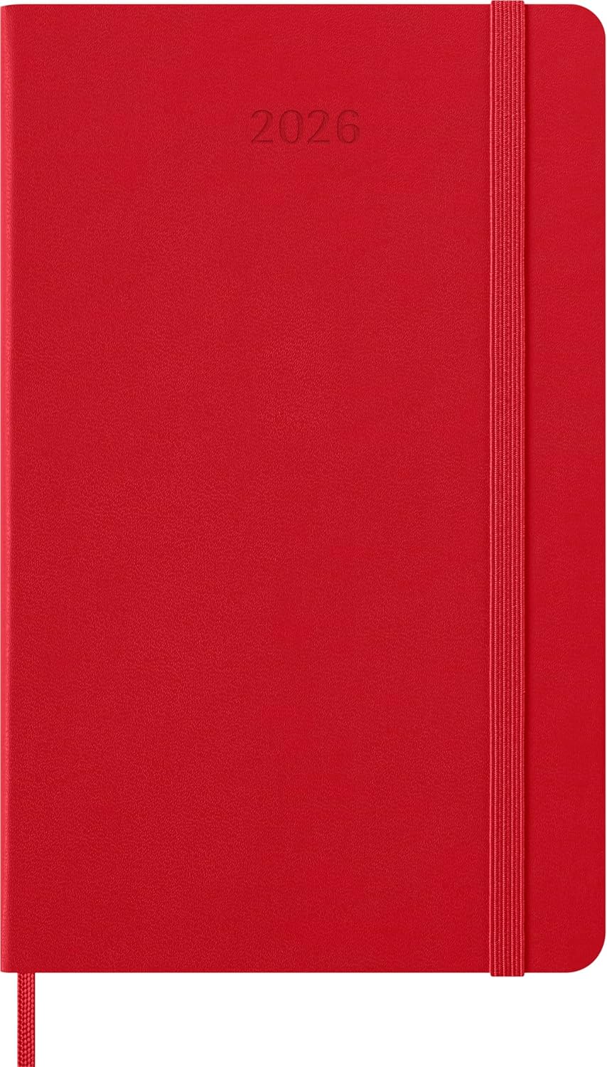 Ежедневник Classic Large красный 2026