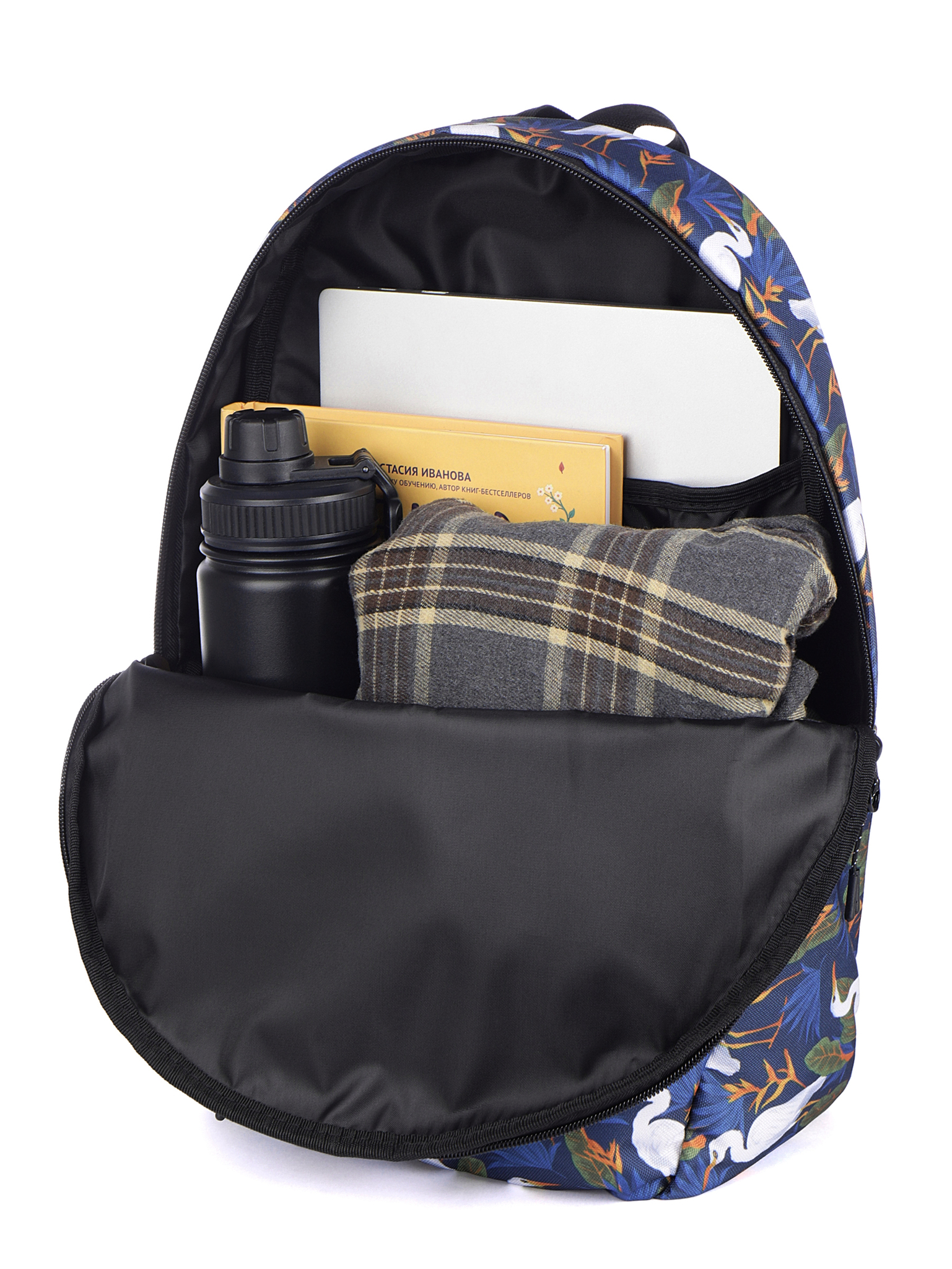 Рюкзак женский 1159 Medium Backpack Цапля