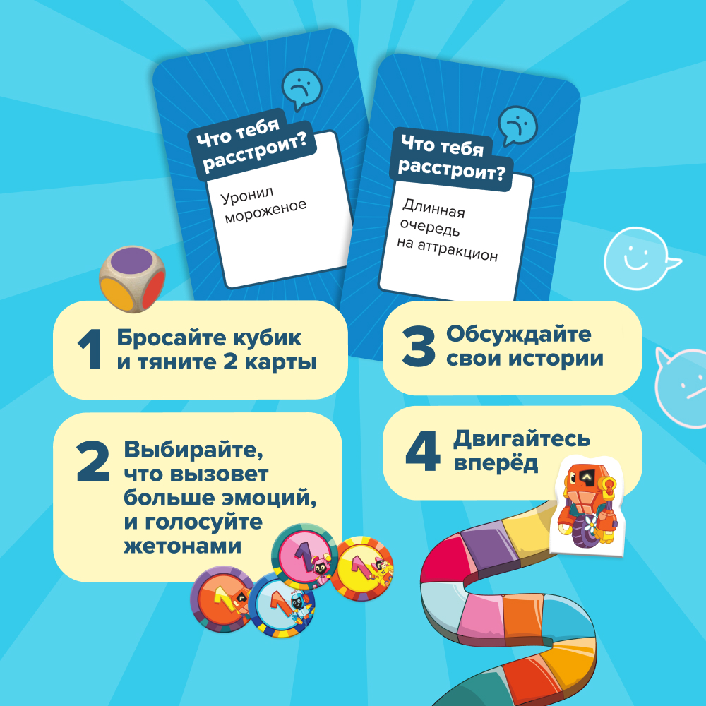 Настольная игра Смех, страх и роботы