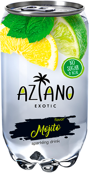 Лимонад Aziano Мохито 350 мл.