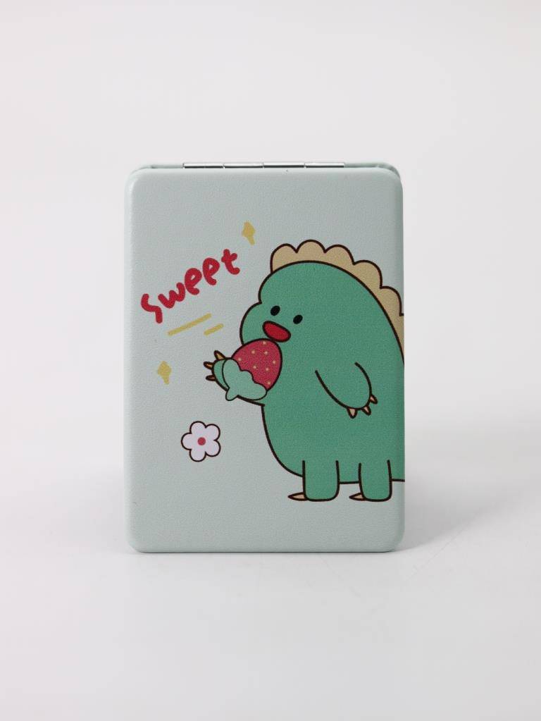 Зеркало Sweet dino strawberry square (green)