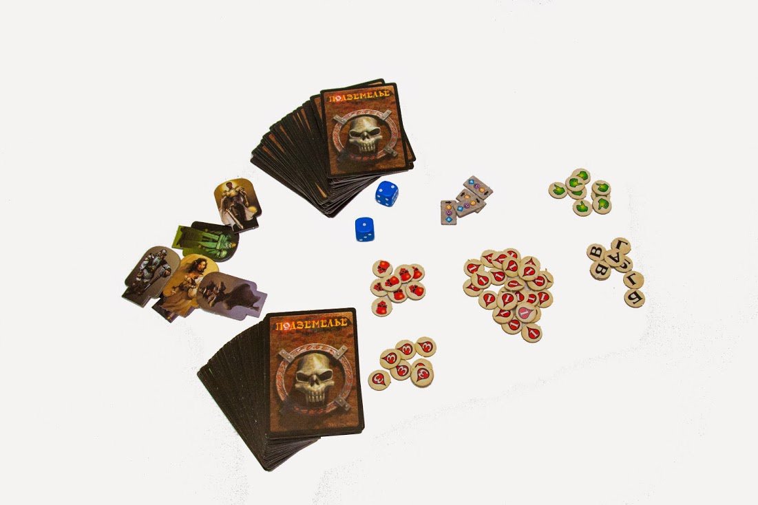 Настольная игра Подземелье. Гробница повелителя мёртвых