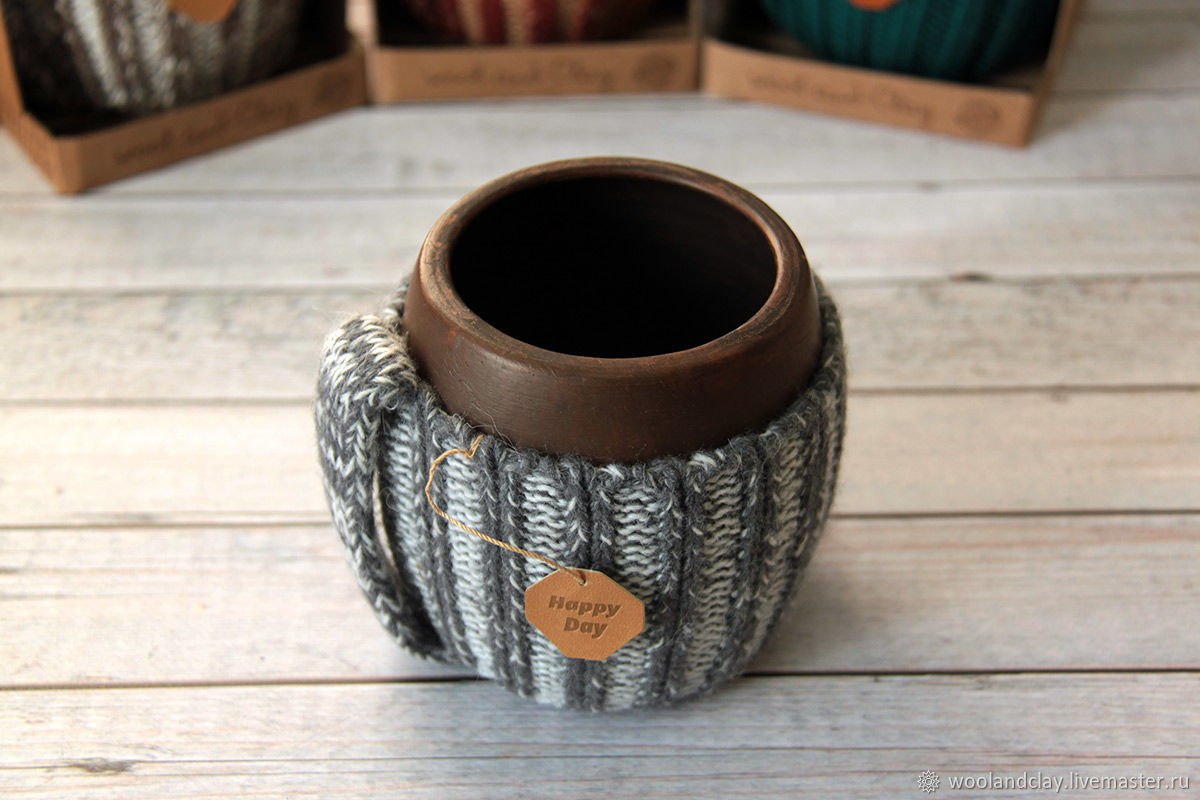 Вязаная кружка Эрл Грей