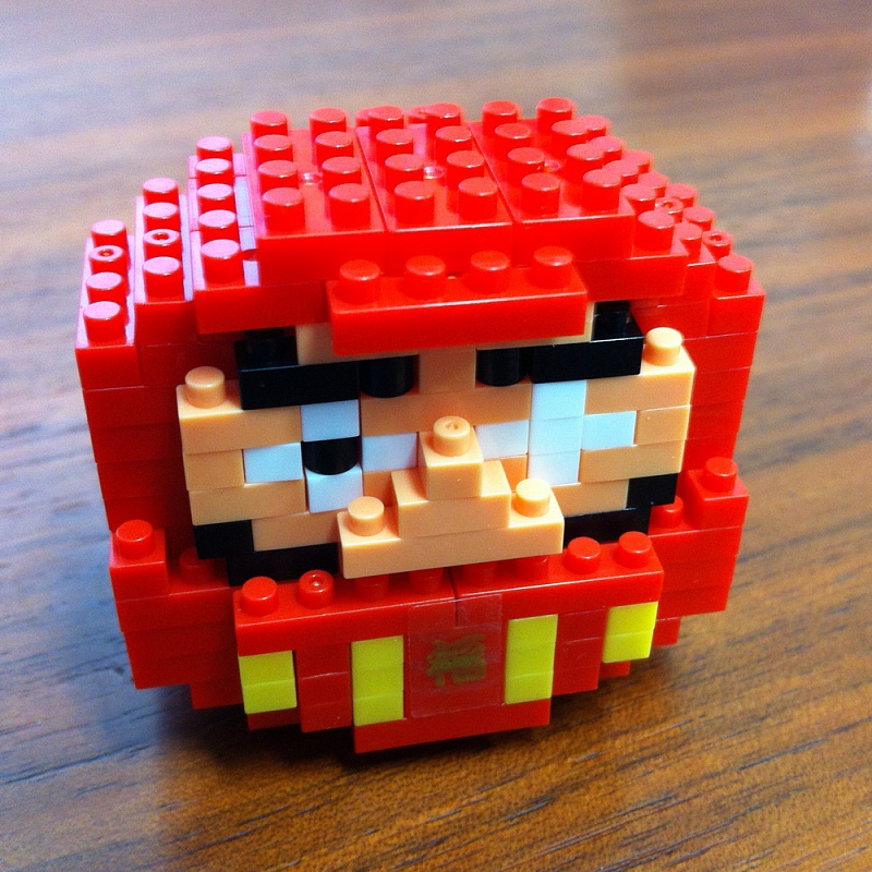 Конструктор Nano Кукла Дарума