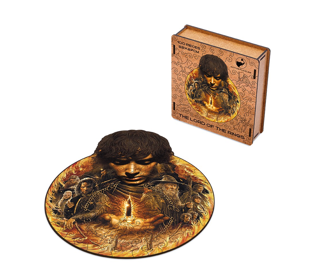 Деревянный пазл Властелин колец
