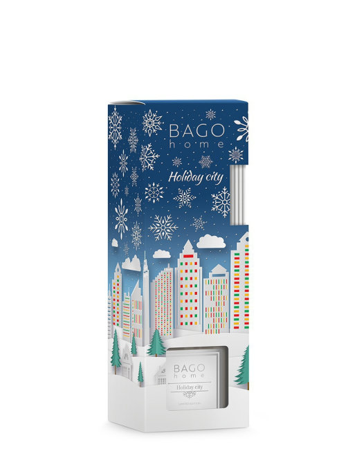 Ароматический диффузор Праздничный город 90 мл.