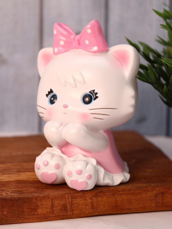 Копилка Milly Cat (pink) 18 см