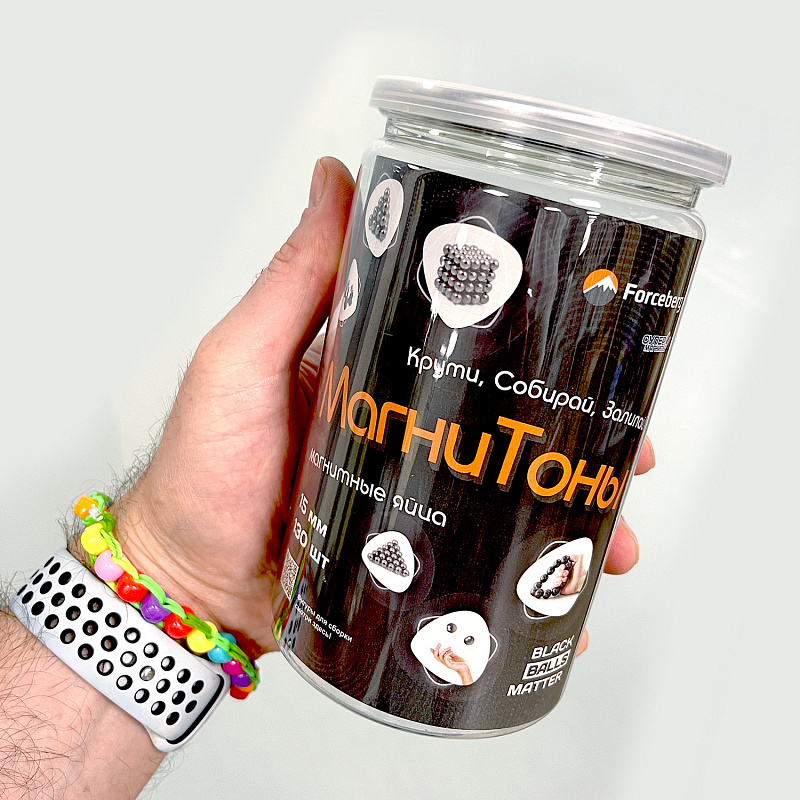 Магнитные яйца Магнитоны, 15 мм, 130 шт		