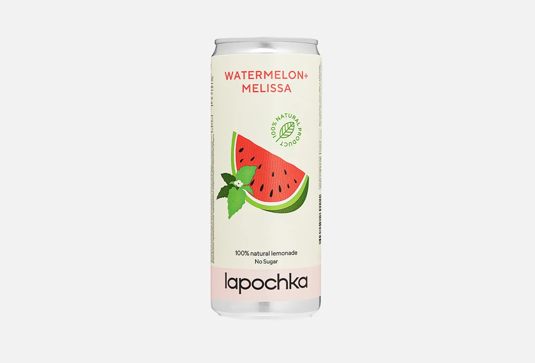 Лимонад Lapochka Арбуз, мелисса 0,33