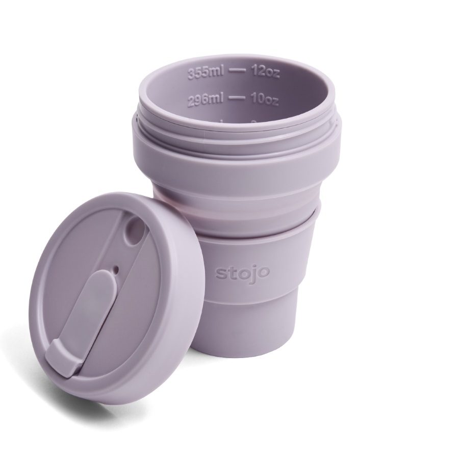 Кружка складная Stojo S1-LIL, 355 мл.