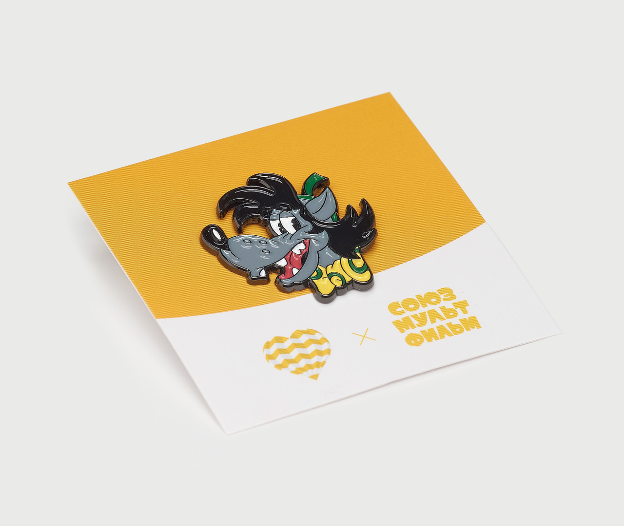 Значок PinPinPin СМФ Волк