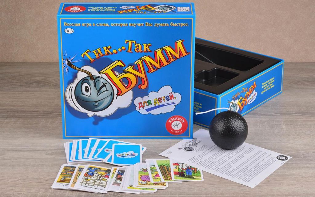 Настольная игра Тик Так Бумм для Детей